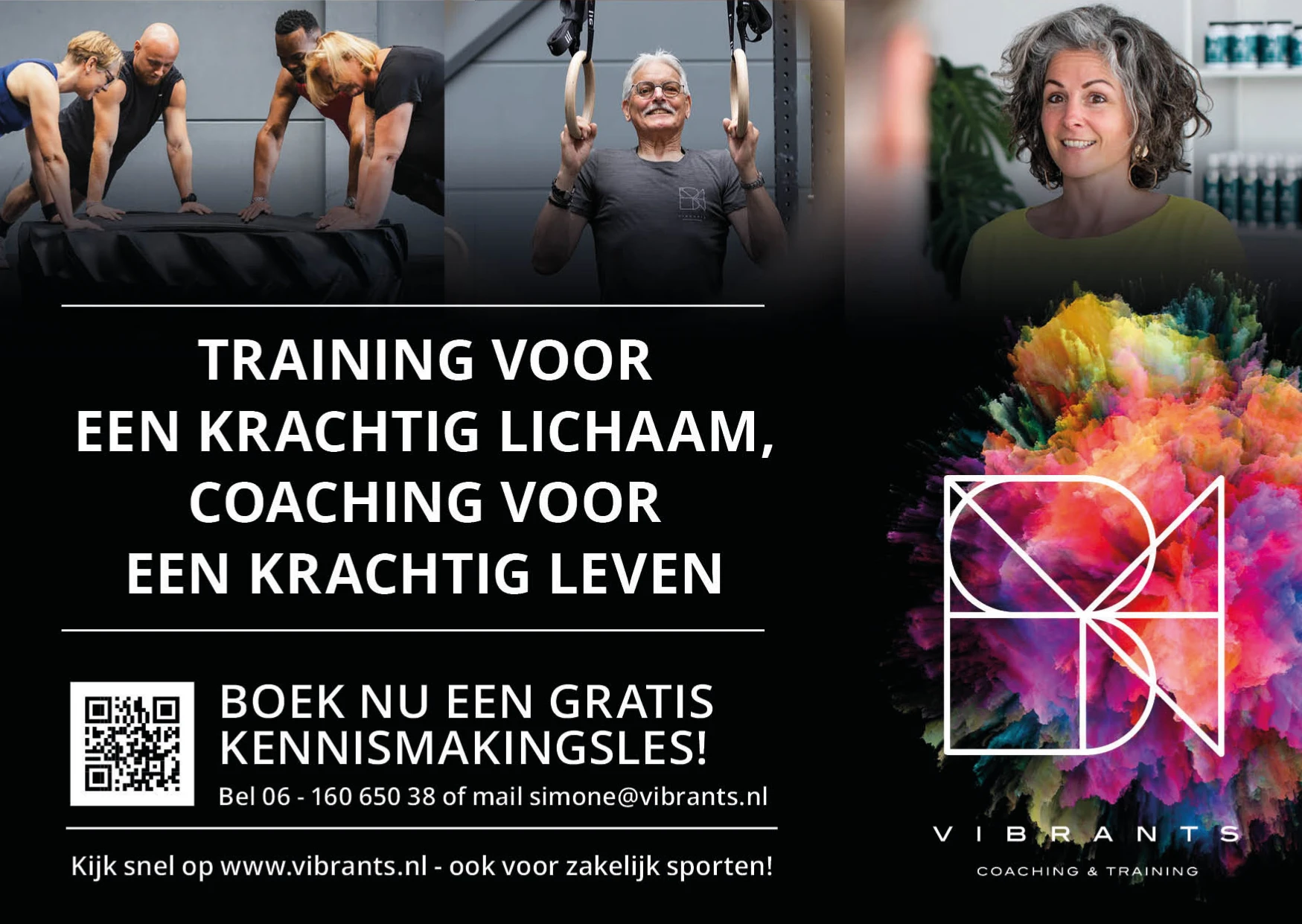 Vibrants advertentie Oranjecomité